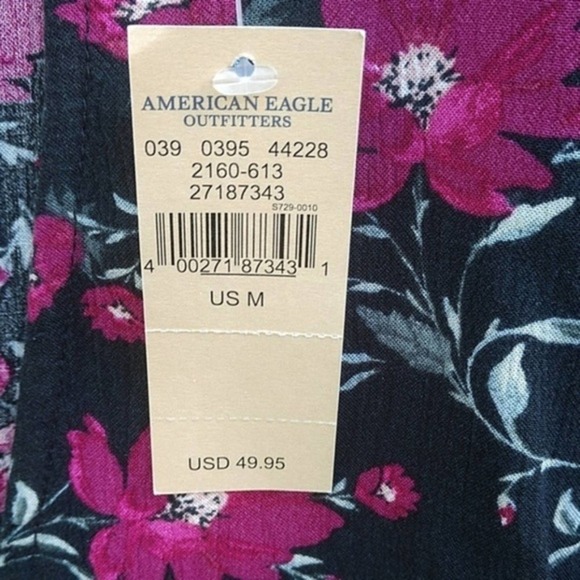 American Eagle Outfitters Floral Dress Medium NWT - Picture 3 of 5